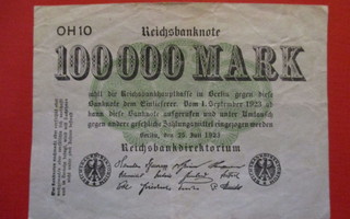 GERMANY 100 000 MARK 1923   X-0762