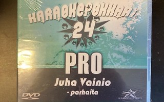 Karaokepokkari Pro 24 - Juha Vainio parhaita DVD (UUSI)