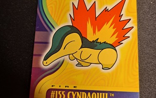 Pokemon topps keräilykortti #155 Cyndaquil