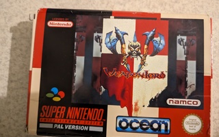 SNES 16-bit Super Nintendo " Weaponlord" PAL UKV *RaRe*