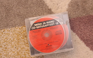 Miina ja Manu Maatilala ja pyöräilevät CD äänikirja