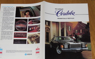 1978 Chrysler  Cordoba esite - KUIN UUSI