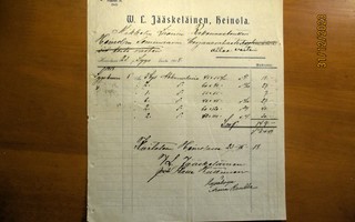1918 Heinola W L Jääskeläinen lasku