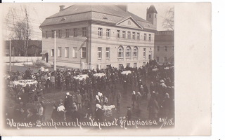 VANHA Valokuva Suojeluskunta Kuopio 1918 Vapaussota