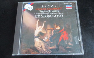 Liszt: Faust Symphony. Siegfrid Jerusalem SCO/Solti Decca