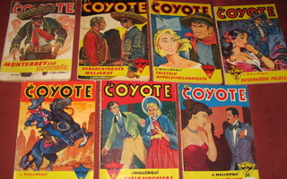 El Coyte 1950-luvulta, numerot 3, 24, 30, 31, 32, 33, 34.