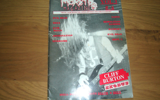 MORBID MAGAZINE #4 thrash death metal fanzine 1989