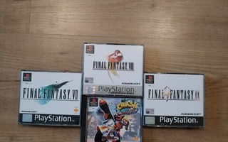 Final Fantasy 7, 8 ja 9