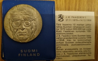 10 markan kolikko, Paasikivi