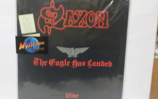 SAXON - THE EAGLE HAS LANDED EX+/EX LP