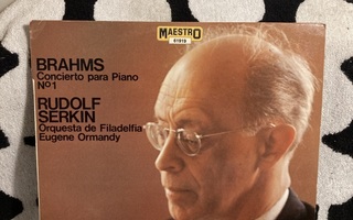 Brahms, Rudolf Serkin – Piano Concerto No. 1 LP