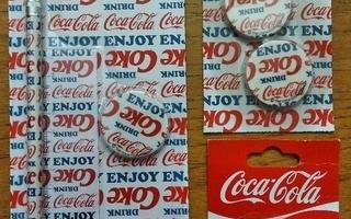Vanha Coca-Cola-kirjoitustarvikesetti x 3