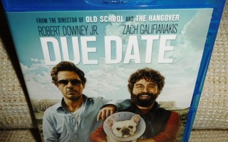 Due Date - Laskettu Aika Blu-ray