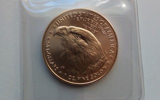 1 oz American Eagle kultakolikko 2023