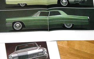 1967 Cadillac PRESTIGE esite - KUIN UUSI - ISO - 44 sivua