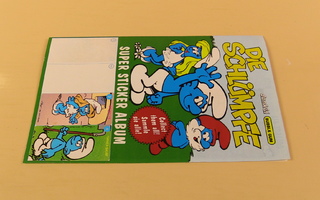 Smurffi sticker album dunkin