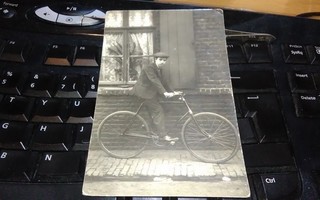 Vanha Polkupyörä postikortti 30-luku PK9 ALE!