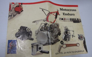 motocross enduro käyttö-ja huolto-ohjekirja ( KTM )