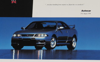 1996 Nissan Skyline GT-R esite - KUIN UUSI