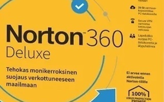 Norton 360 Deluxe, 12kk, 3 laitetta