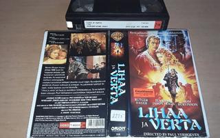 Lihaa ja verta - SF VHS (Warner Home Video)