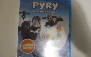 BLU-RAY PYRY VALKOINEN GORILLA