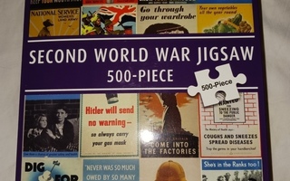 Palapeli 500-palaa Second World War Jigsaw
