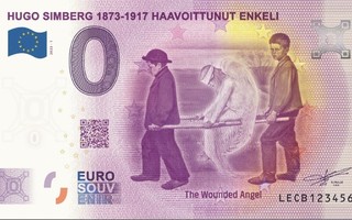 *0-EURO*2022*H.SIMBERG-HAAVOITTUNUT ENKELI*AITO EURO-SETELI*