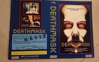 Deathmask VHS kansipaperi / kansilehti