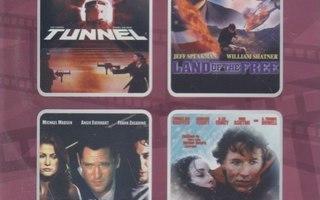 DVD: Great action movies (4 elokuvaa)