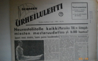 Suomen Urheilulehti Nro 52/1954 (25.2)