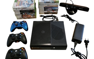 Xbox 360 E konsolipaketti + Kinect