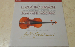 Vivaldi - Four Seasons - 2 Concertos - Salvatore Accordo -Lp