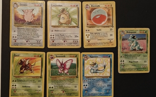 Pokemon Jungle set raret