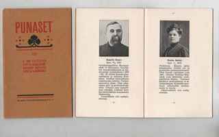 Punaset III ja IV, v. 1909 ja 1910 val. uus.sos.dem. edust