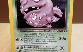 Dark Weezing - Rare - Team Rocket (Saksankielinen)