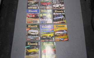Motor Klassik lehtiä vuodelta 1996, 11 numeroa