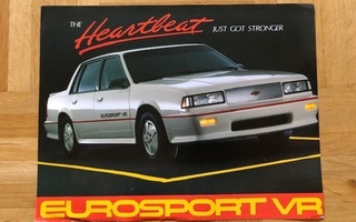 Esite Chevrolet Eurosport VR, 1980-luku, GM USA