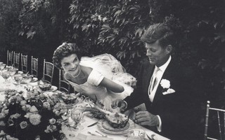 John Kennedy ja Jacqueilne vihkipäivä 1953