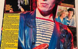 Bill Wyman / The Rolling Stones nimikirjoitus lehtikuvassa