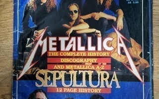 Thrash Metal hammer special 2/1991 Metallica/Sepultura