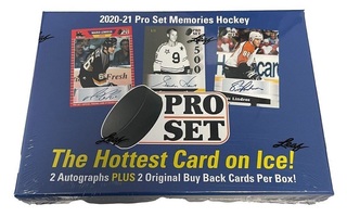 2021 Leaf Pro Set Memories Hockey Hobby Box