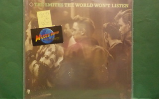 THE SMITHS - THE WORLD WON'T LISTEN EX-/EX- LP