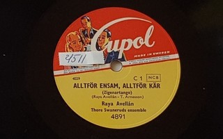Savikiekko - Raya Avellan (Harmony Sisters) - Cupol 4891