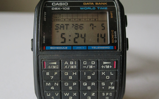 Casio DBX-102,data bank,90's
