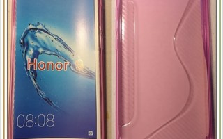 Honor 9 / Honor 9 Premium - Pinkki geeli-suojakuori #24259
