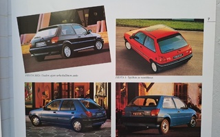 Ford Fiesta -esite, 1989