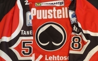 Jyri Marttinen Kultakauden 2012-13 gameworn Ässät