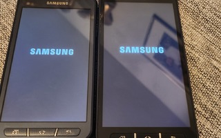 Samsung galaxy Xcover 3 ja 4 puhelinta