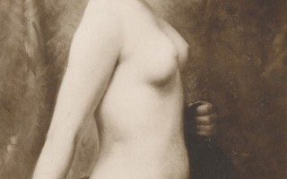 A PENOT - "Nuoruus", alaston neito - vanha kortti